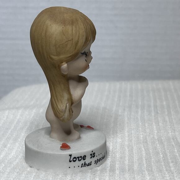 VTG 1972 Kim Figurine Love is That Special Feeling For That Special Someone - Picture 5 of 6